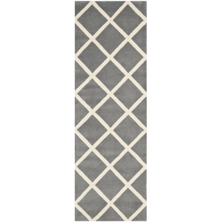Khan Geometric Wool Hand Woven Area Rug