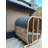 Smartmak® 4-8 Person Home Outdoor Steam Sauna Room, Customized Canadian Wood Square Barrel Traditional Steam Saunas Spa Kit, Heating Stove, Rocks, Light Accessories Included, Relaxing Spa Experience