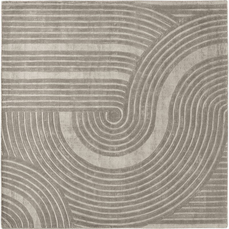 Galewood Abstract Flat Weave Area Rug, Rectangle 200 x 200 cm