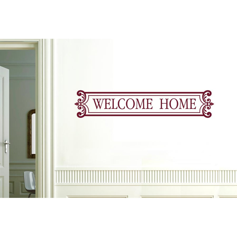 Wall Decal, Large, Burgundy