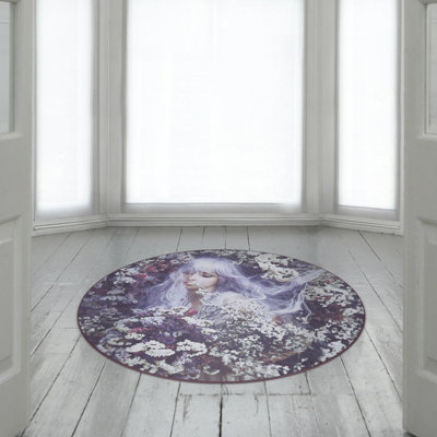 Round McBrine 150cm X 150cm Area Rug