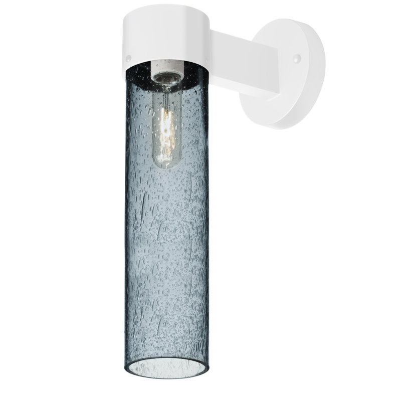 Cattalina Wall Light, Gold, 17.5" H x 5" W x 8.5" D, White