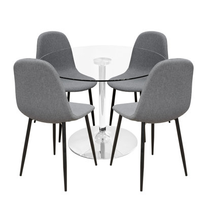 Cowell 4 - Person Dining Set