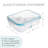 51oz. Glass Food Storage Container