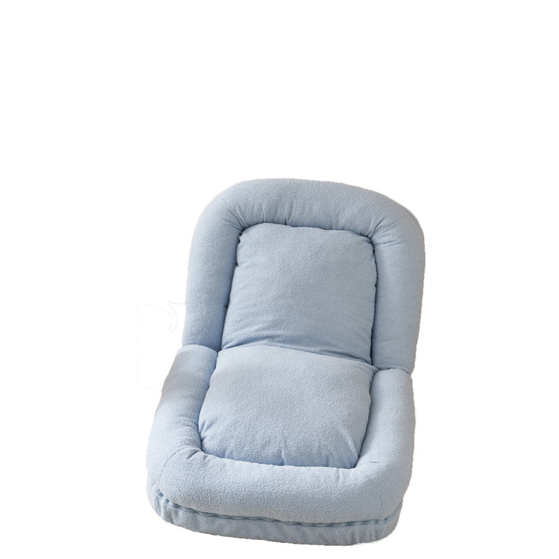 Triple Fold Down Sofa Bed, Blue