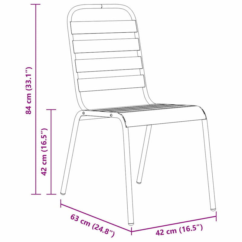 Patio Dining Set with, 73 cm H x 200 cm W x 80 cm D, 9, 8