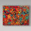 «Jurica Dimension Turquoise Red», reproduction sur toile tendue-26858995