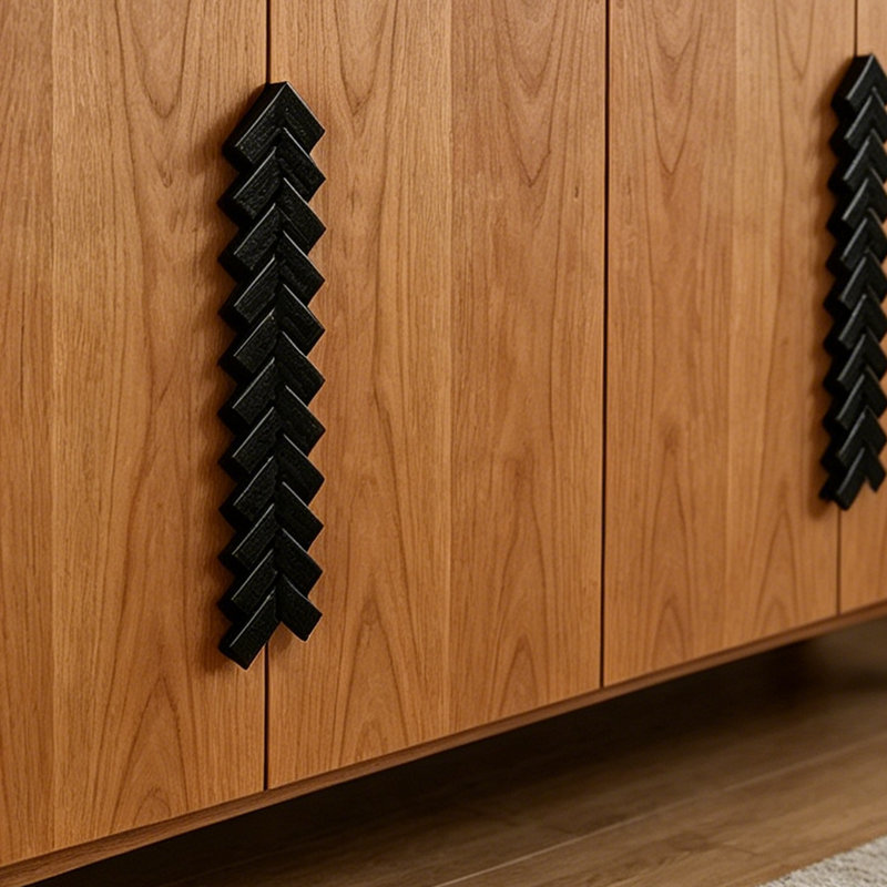 Buffet de style moderne et minimaliste, Bois de cerisier