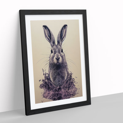 Mysterious Hare - Single Picture Frame Print