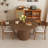 Cuji 47'' Round Pedestal Dining Table-1098238370