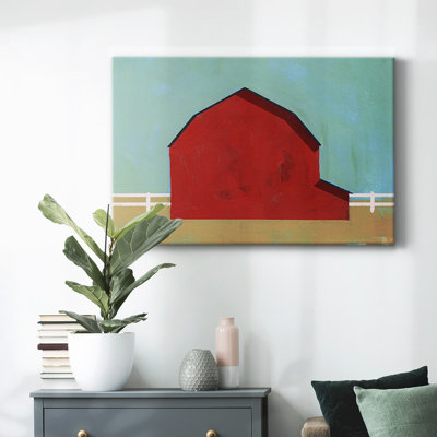 Big Red One I-Gallery Wrapped Canvas