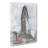 Flatiron Building In New York In Abstract - Wrapped Canvas Print-55316718