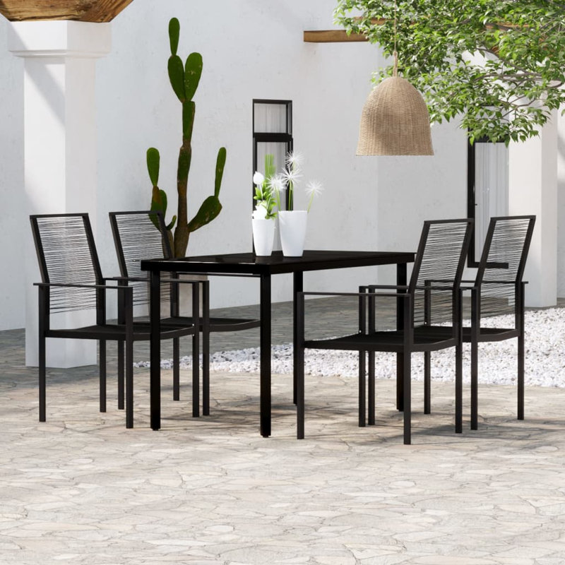 Ensemble repas pour 6 personnes Bria, L 55,1 po x l 27,6 po x H 29,1 po, 6