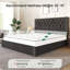 Lit plateforme tapissier avec tiroirs de rangement, gris foncé-2052952990-2052952991