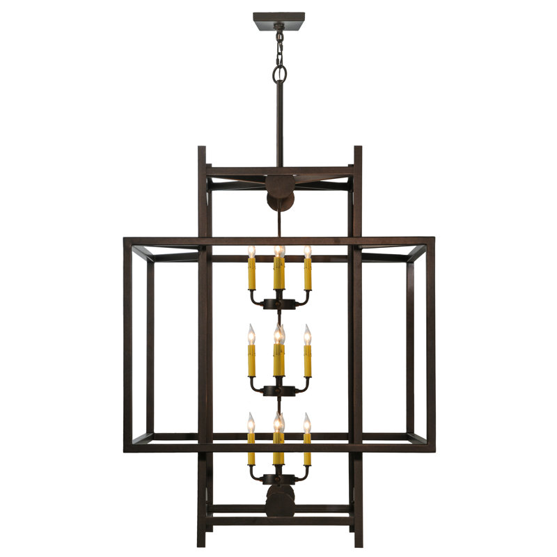 Quadrato 12 - Light Chandelier