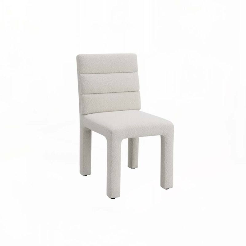Chaise rembourrée Boucle