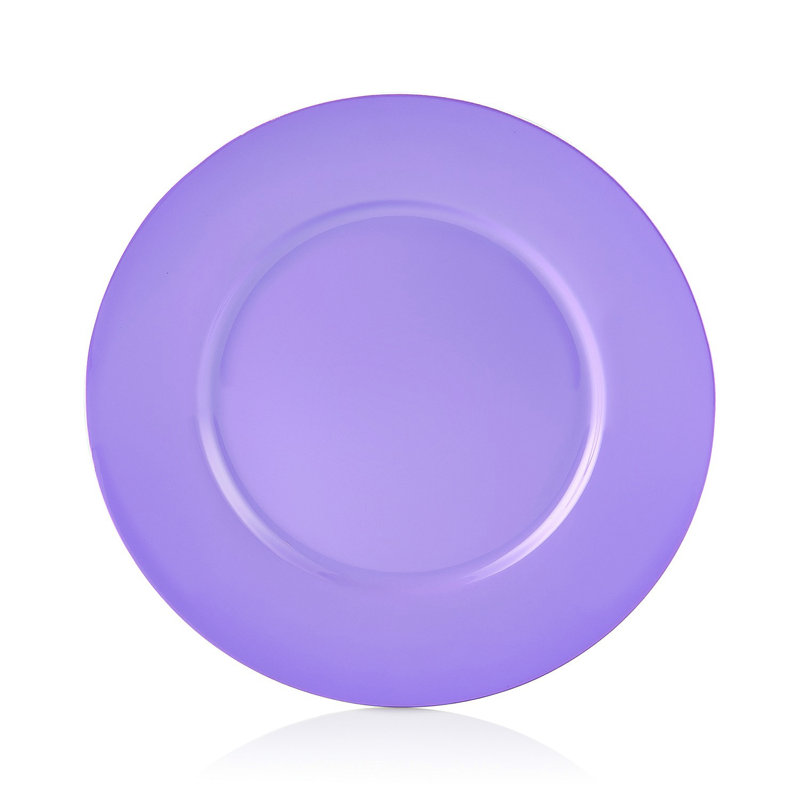 Assiette à dessert Lylah, Lilas