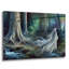 «Ghostly Forest» par Rey Klimt, art mural en verre acrylique-989811