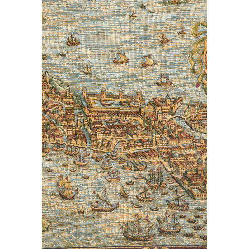 Italian Loom Woven Cotton Blend Wall Hanging