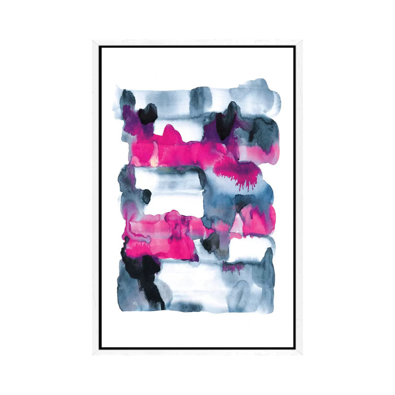 Evening 1 Piece Painting on Canvas, 101.6 cm H x 66.04 cm W, White Framed