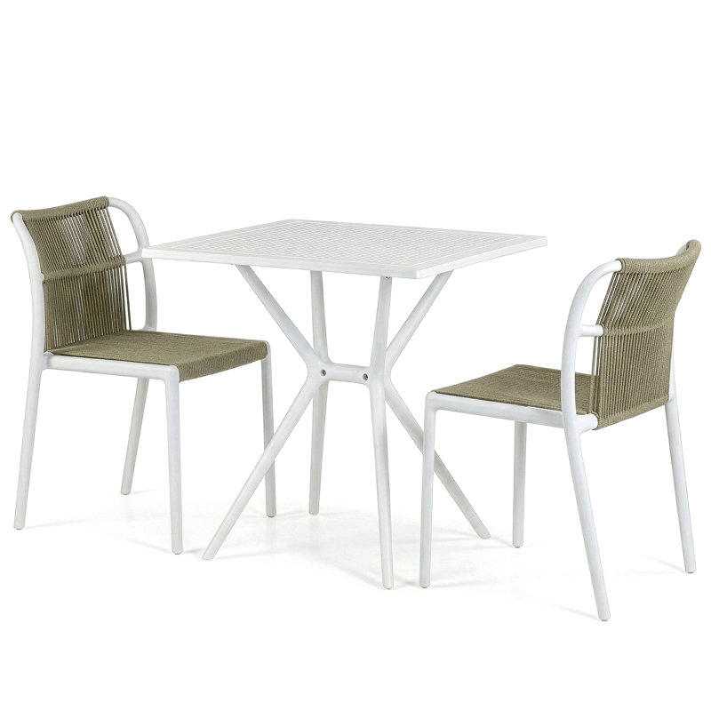 Ensemble de 2 sièges Belden Basma, Beige