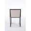 Tabouret de bar rembourré en lin Zavier-198817168