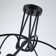 5-Light 34" 5 Arm Interlocking Arms Semi Flush Ceiling Light Pull Cord Lamp