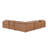 Crasia 123 '' Wide Genuine Top Grain Italian Leather Symmetrical Modular Seating Component-103049004