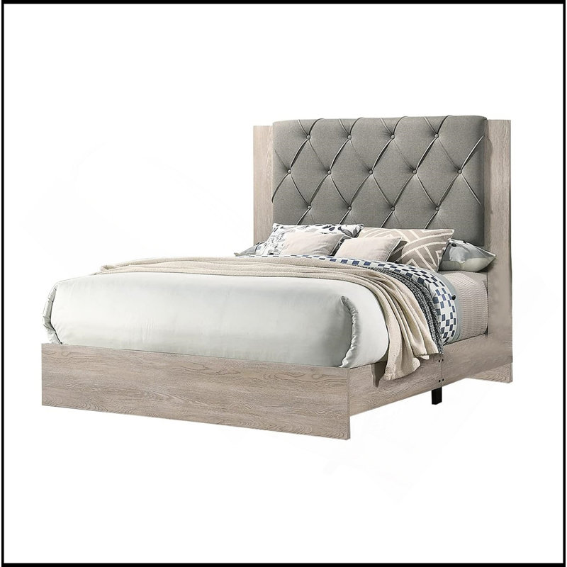 Structure de lit contemporaine 1pc, Grand lit