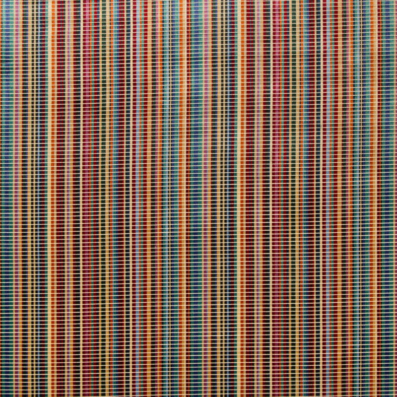 Burton Velvet Fabric, Blue/Pink/Green