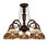 Grand lustre à 5 lumières au fini bronze foncé de style victorien CHLOE Lighting 27 po de large Victorian