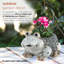 Pot de fleurs statue magnesia grenouille Willacoochee
