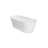 Rouidate 65'' x 28.3'' Soaking Acrylic Bathtub-108229768
