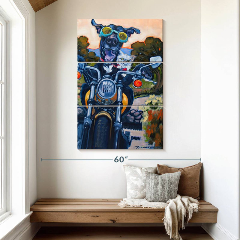 Ketti Under An Orange Sky, 50" H x 32" W