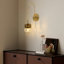 Wall Mount Light Fixture Crystal Wall Light Golden
