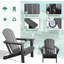 Chaise Adirondack pliante pour l'extérieur-1342456970