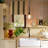 1-Light Pendant Light Fixtures Over Island With Hammered Glass Shade-659412366