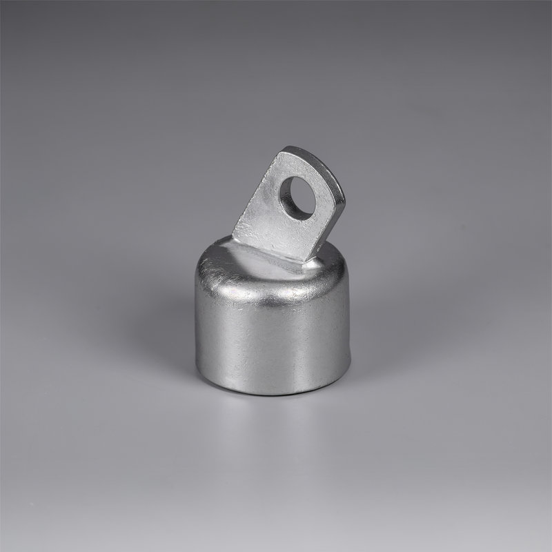 Embout de rail supérieur galvanisé argenté 1-5 / 8 ", capuchon d'extrémité de rail pour tuyau de diamètre extérieur 1-5 / 8", pièces de clôture à maillon de chaîne, quincaillerie pour clôture à maillon de chaîne, barrière, poteau, simple