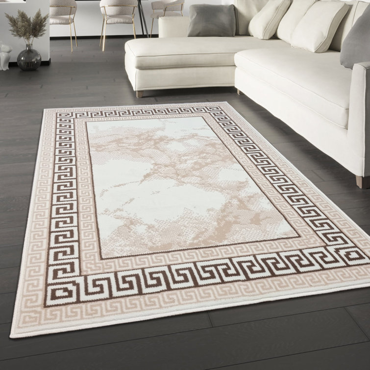 Anivea Geometric Machine Woven / Power Loomed Area Rug