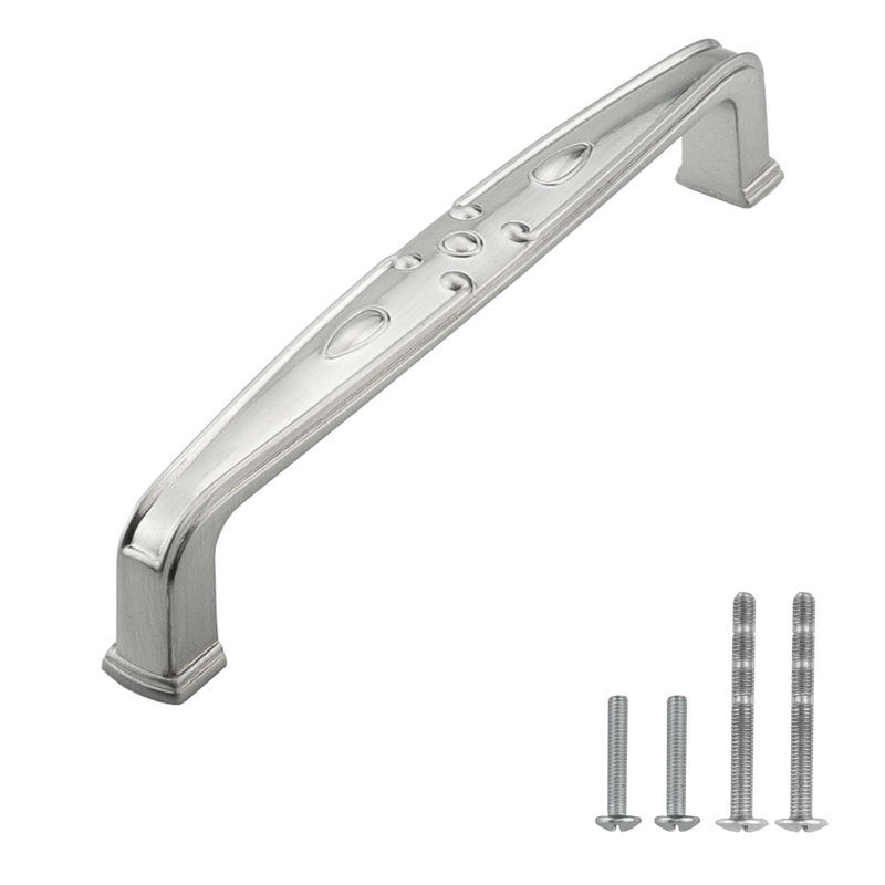 Ensemble de poignées arquées 5 po, Nickel brossé