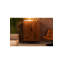 Saroo Solid Wood Accent Cabinet