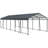 Heavy Duty 12'X26.5' Carport Canopy - Portable Garage With Galvanized Steel Frame & Waterproof Top-121282670