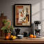 Collage Study Botanical - Framed Print-525903686-525903689