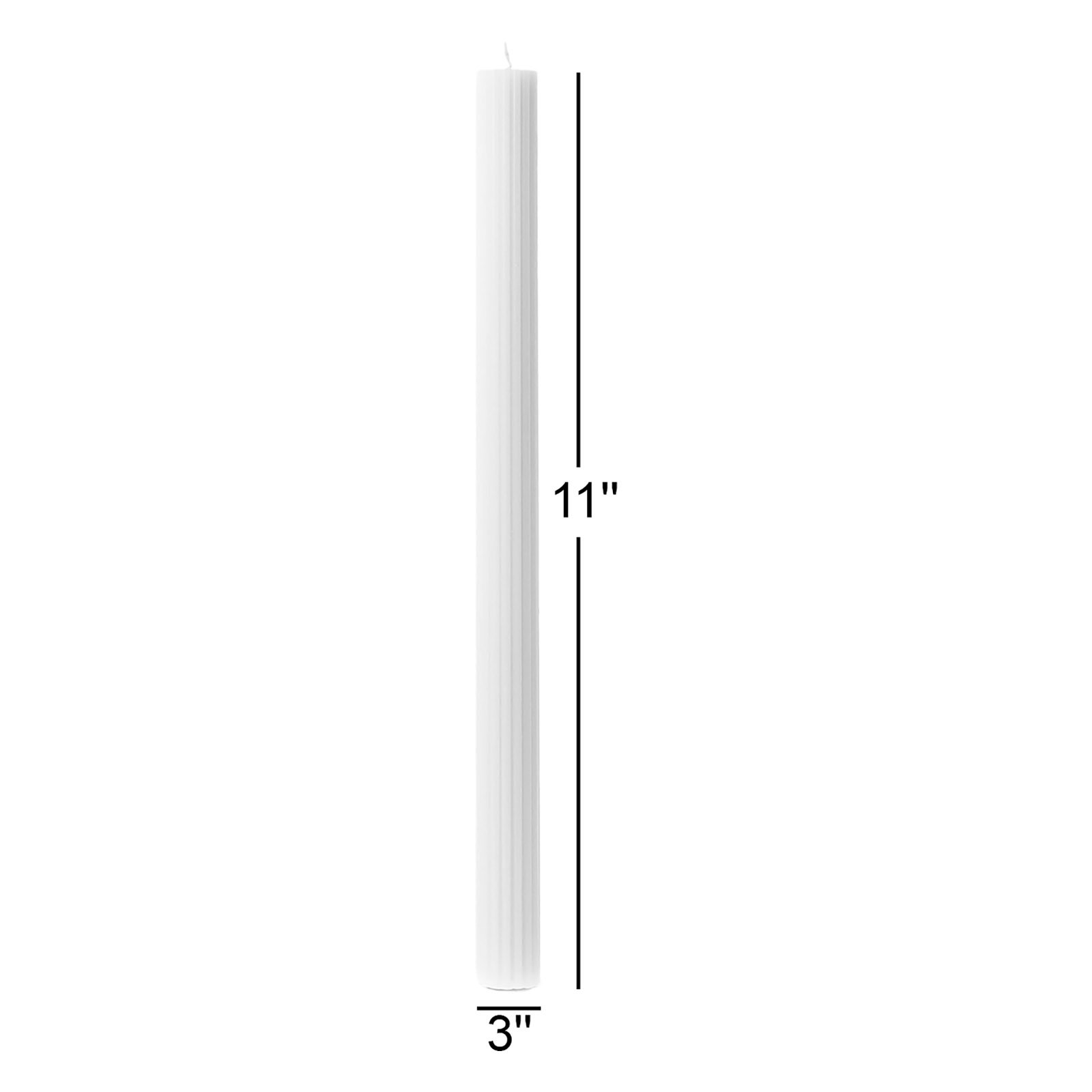 ILLUME Beautifully Done Unscented Assorted Candle Tapers 3-Pack, Blackberry Absinthe