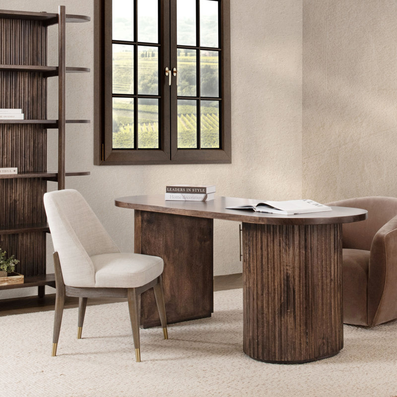 Redford Solid Mango Wood Desk