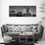 Manhattan By Night - Wrapped Canvas Print