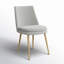 Chaise d'appoint en velours Siena-80815034