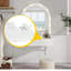 Meuble-lavabo mural flottant avec miroir DEL 3 couleurs-587245721