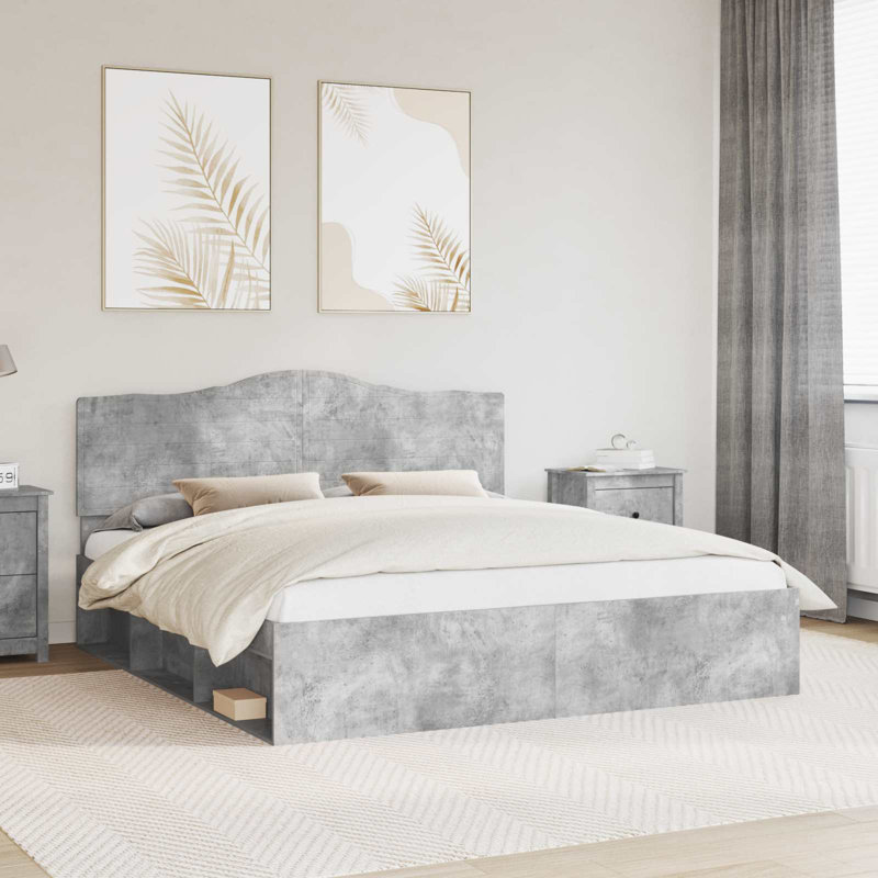 Solid Wood Bed, Concerte, Kingsize (5')