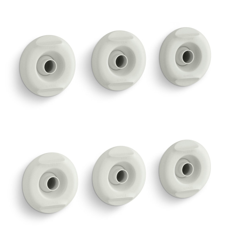 Flexjet Whirlpool Trim Kit with Six Jets, Dune